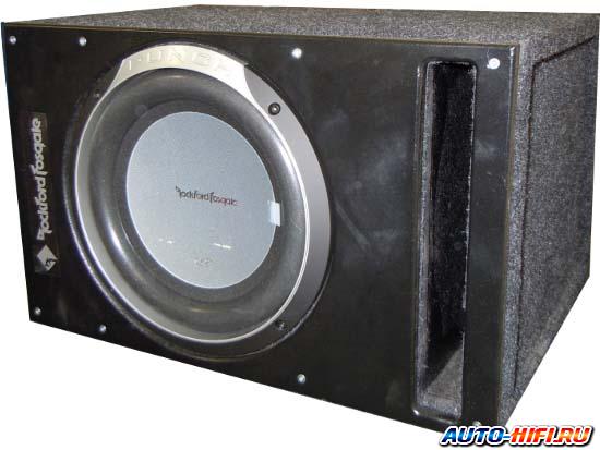 Сабвуфер в корпусе с фазоинвертером Rockford Fosgate P2D410 box Сабвуфер в корпусе с фазоинвертером Rockford Fosgate P2D410 box